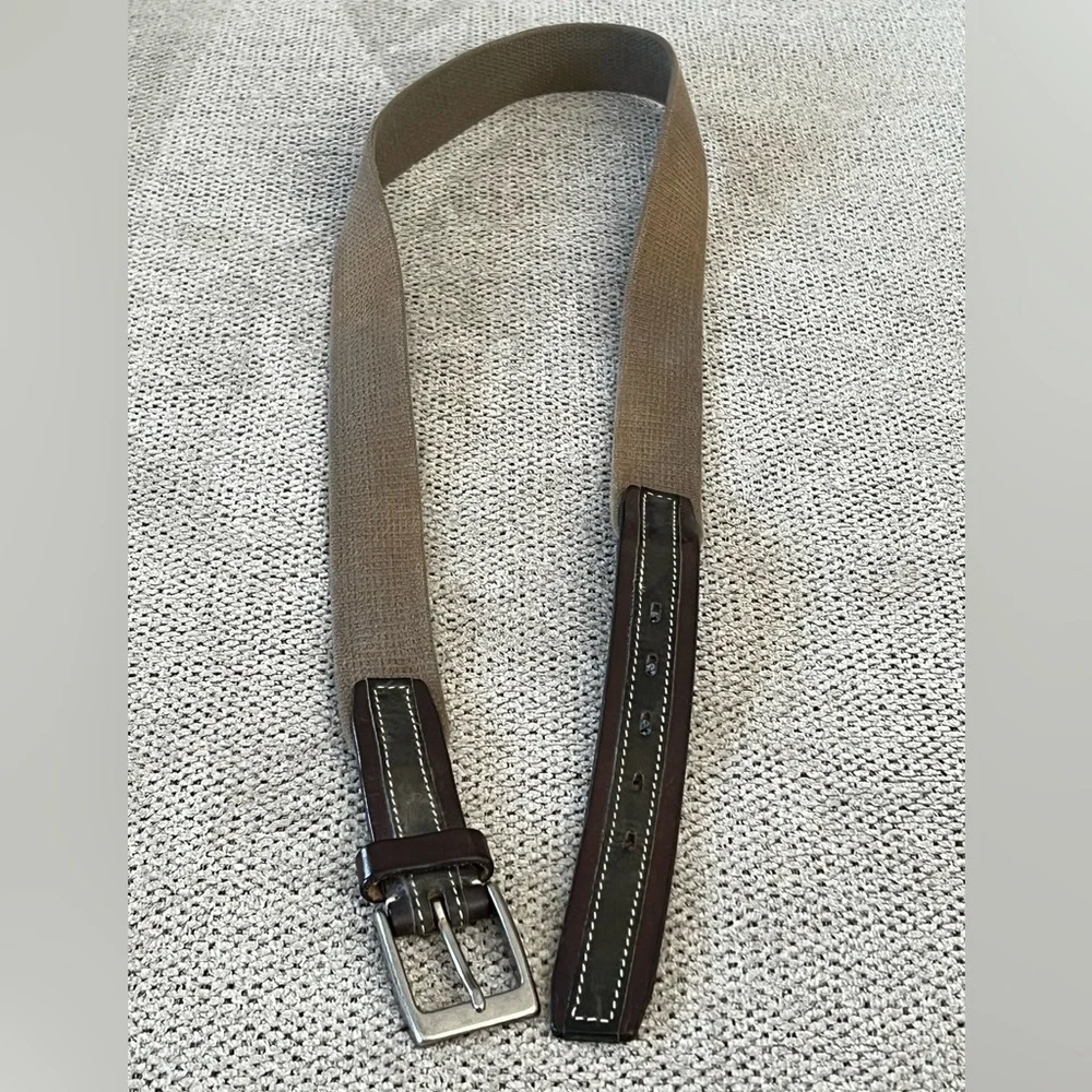 Nordstrom Canvas & Leather‎ Belt 44